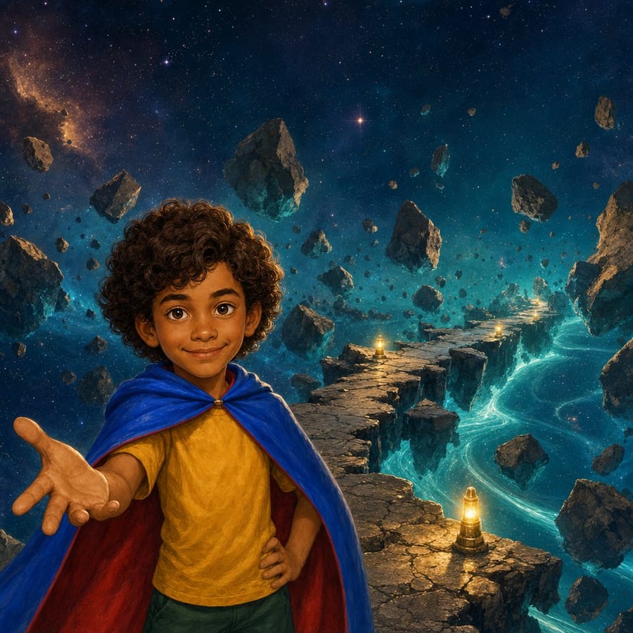 Cover of “Chuck and the Shattered Starway” — children's picture book
